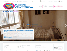 Tablet Screenshot of casa-terreno.net